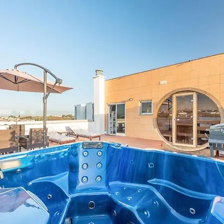 Sunny Private Rooftop Sauna & Hot Tub By Bentobox Apartment *